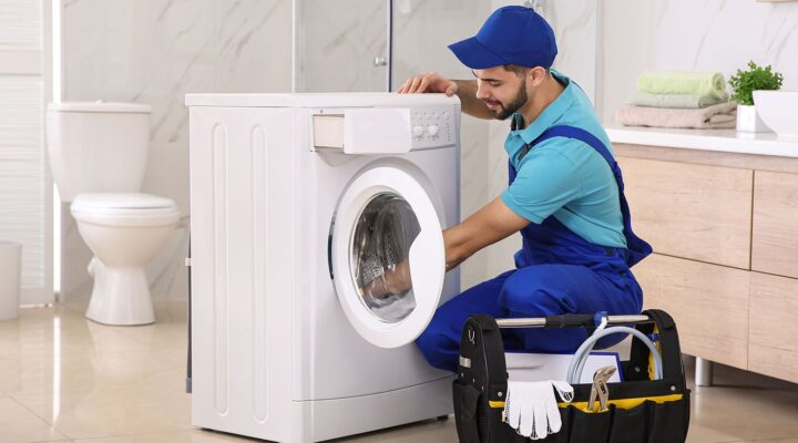 repair washing machine at home