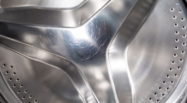 black stainless steel appliance