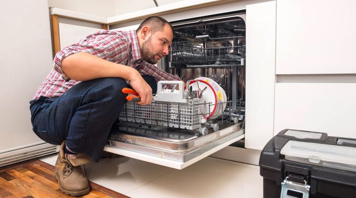 fix a dishwasher that is leaking