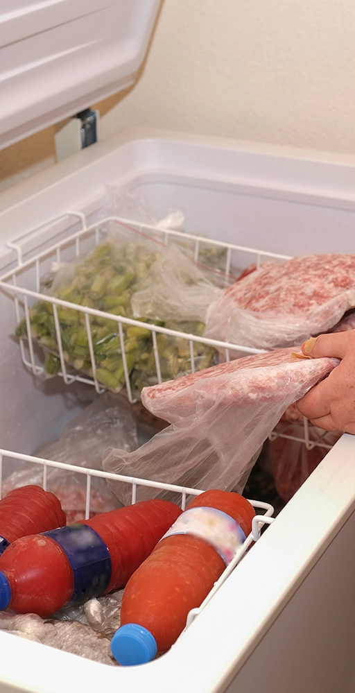 full stack under counter freezer