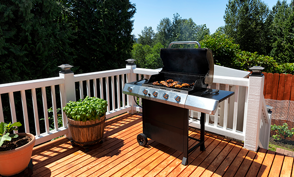gas grill