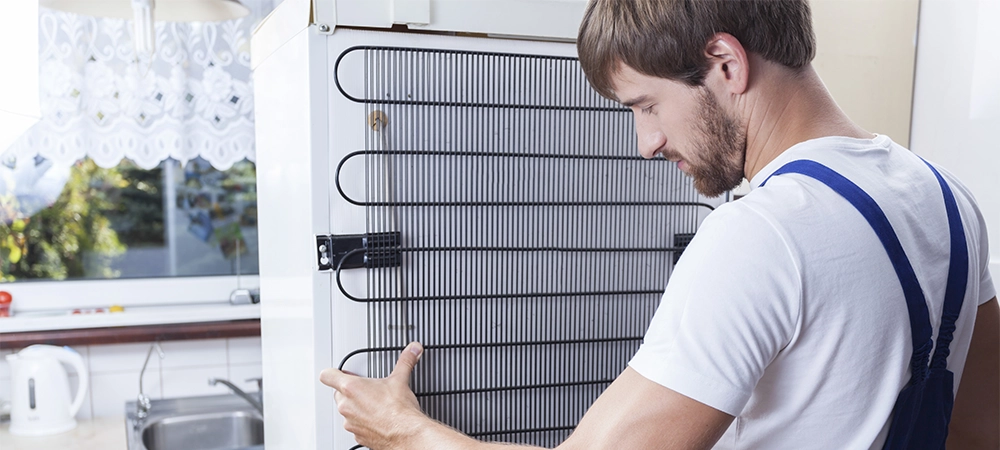clean the condenser coils