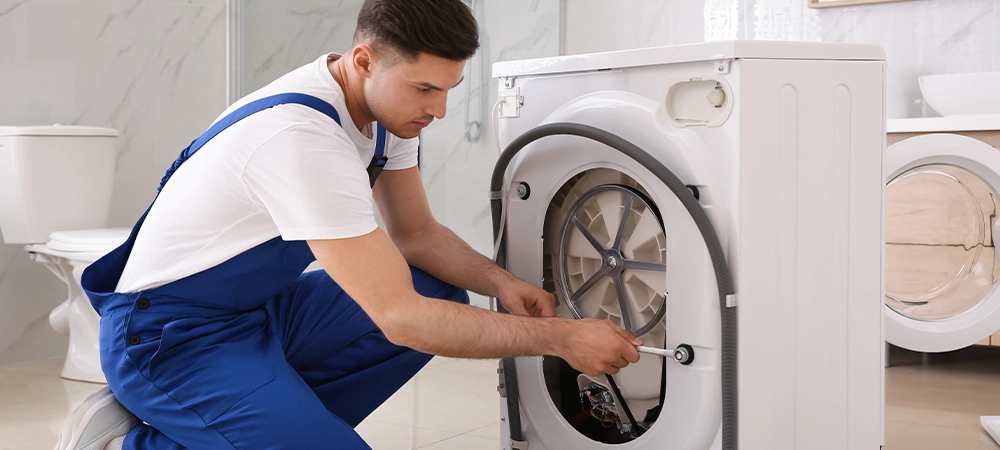 washing machine belt repairing