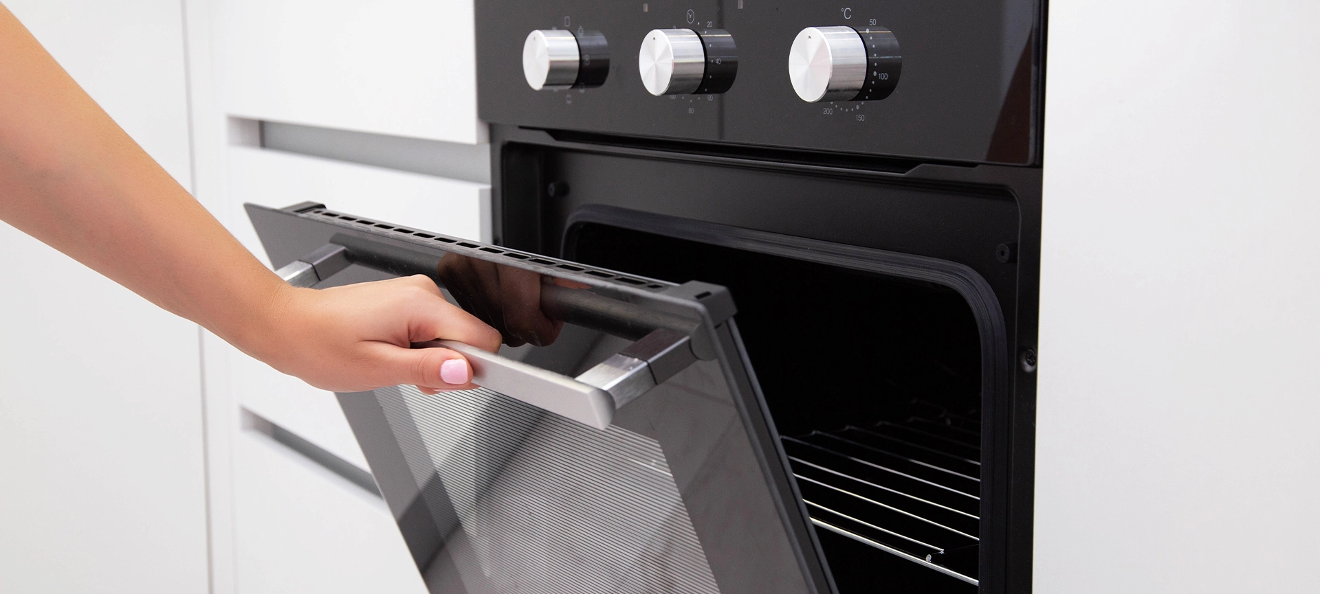 microwave oven door